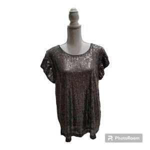 NWT Kismet Sequined Top